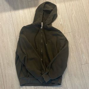 Dark green Alo sweatshirt